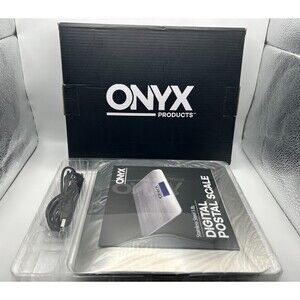 Onyx Digital Postal Scale Compatible stamps.com Software LCD USB. New Open Box